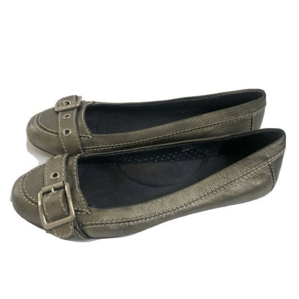 tommy hilfiger Womans Leather Flat Shoes Size 9M